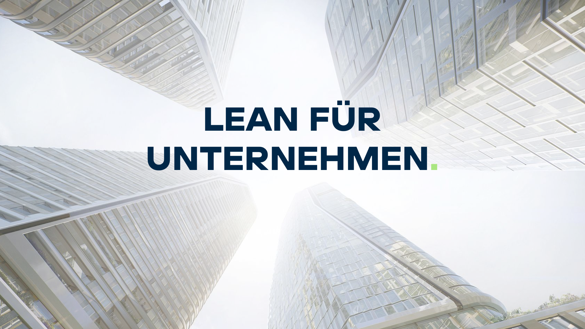 Moderne Wolkenkratzer repräsentieren innovative Unternehmensstrategien.